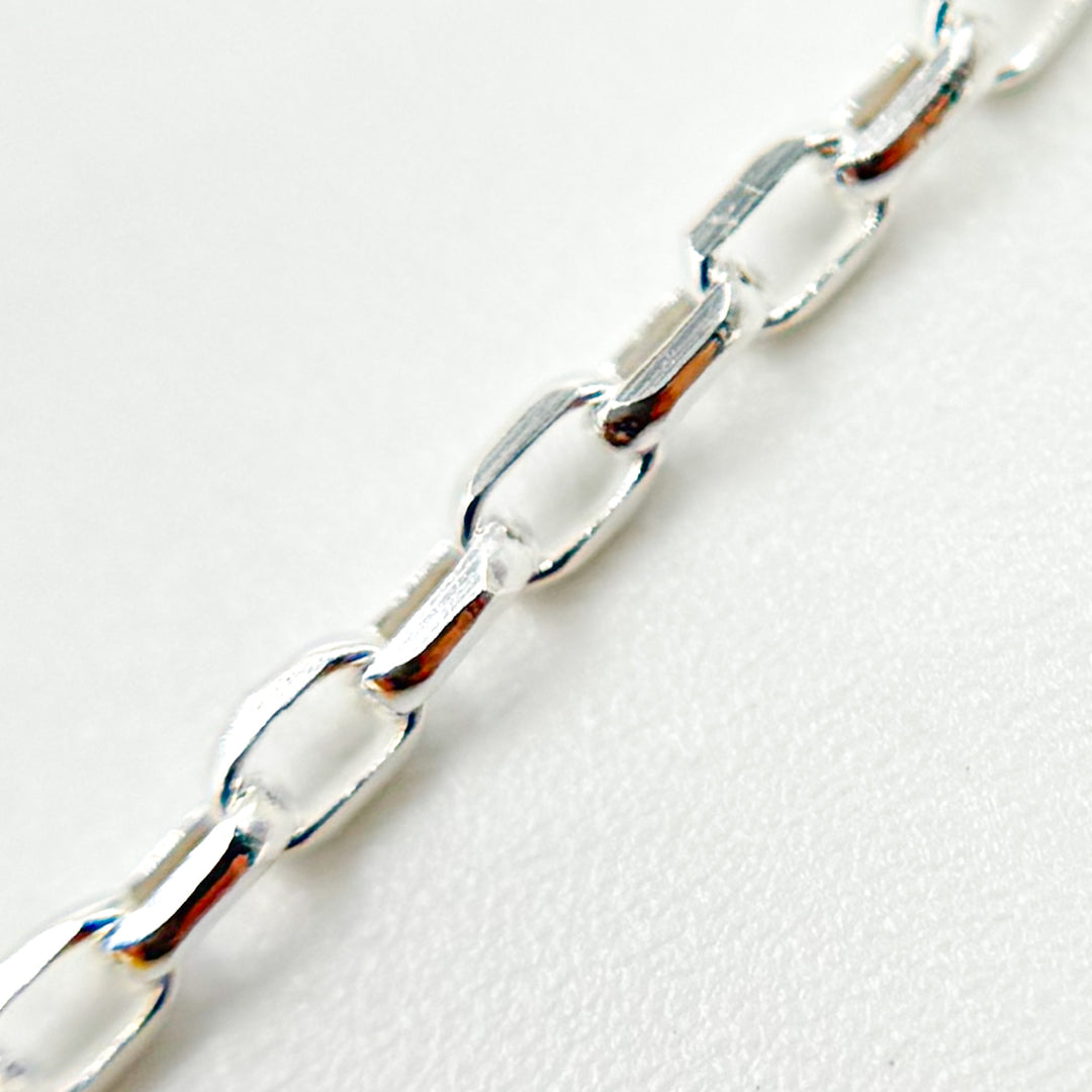 V93SS. Sterling Silver Cable Chain