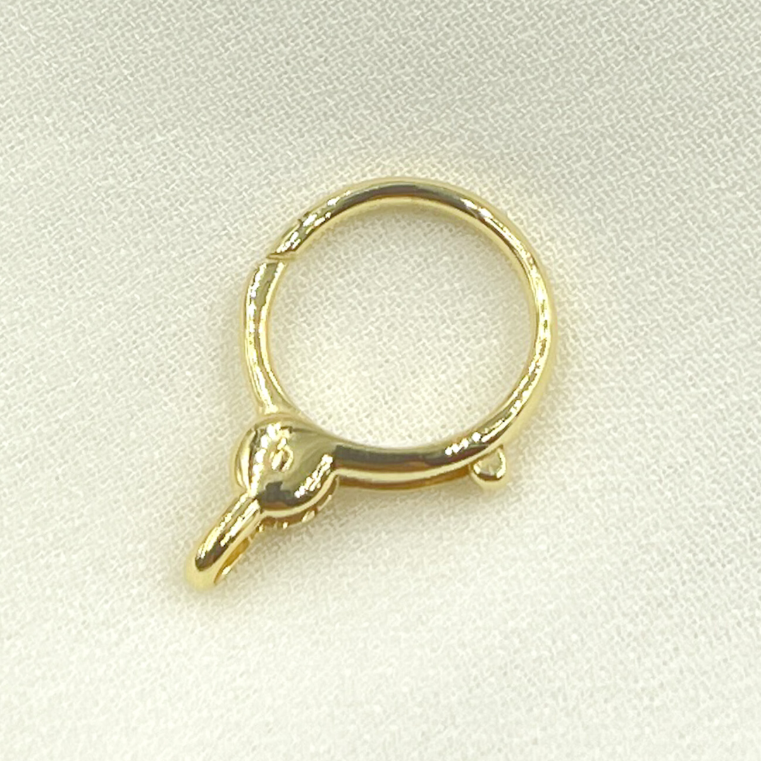 239. Sterling Silver Round Trigger Clasp