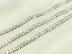 Load image into Gallery viewer, 925 Sterling Silver Flat Curb Chain. Y98SS
