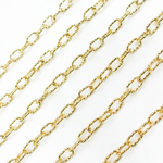 Load image into Gallery viewer, Gold Plated 925 Sterling Silver Diamond Cut Cable Link Chains