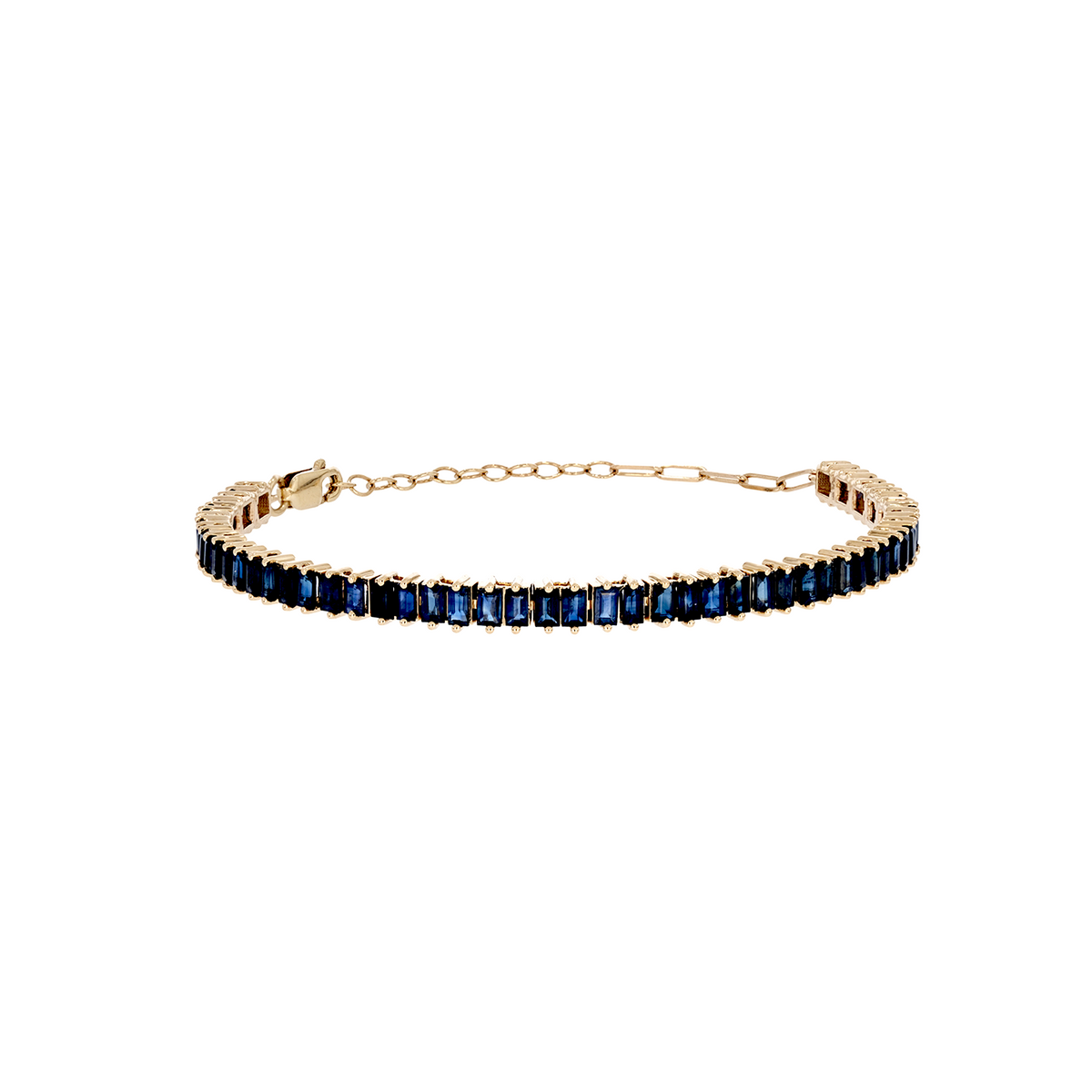 BFZ60865. 14K Solid Gold Gemstone Bracelet