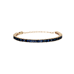 Load image into Gallery viewer, BFZ60865. 14K Solid Gold Gemstone Bracelet