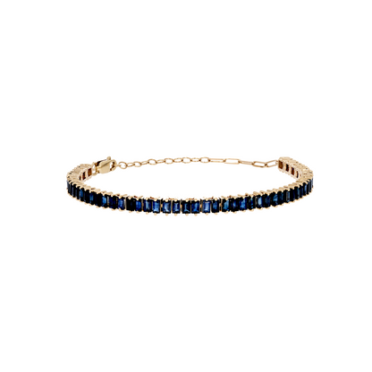 BFZ60865. 14K Solid Gold Gemstone Bracelet
