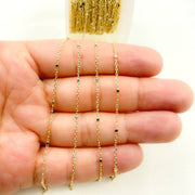 14K Solid Gold Cable Chain