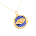 Load image into Gallery viewer, Buy Gold Evil Eye Pendants