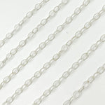 Load image into Gallery viewer, 1808MSS. Sterling Silver Twisted Cable Chain
