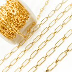 Load image into Gallery viewer, Gold Plated 925 Sterling Silver Paperclip Chain