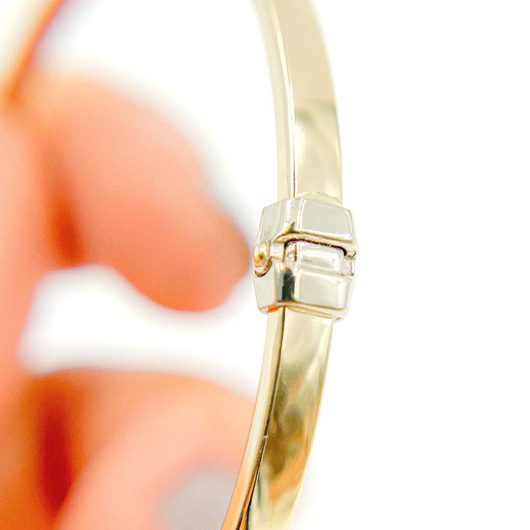 Bangle25. 14K Solid Gold Bangle Bracelet
