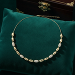 Load image into Gallery viewer, NFQ72701. 14K Solid Gold Diamond Fancy Necklace