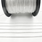 Load image into Gallery viewer, Y49SS. Sterling Silver Round Box Chain
