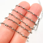 Load image into Gallery viewer, SPY3. Pyrite Wire Wrapped Beads Chain
