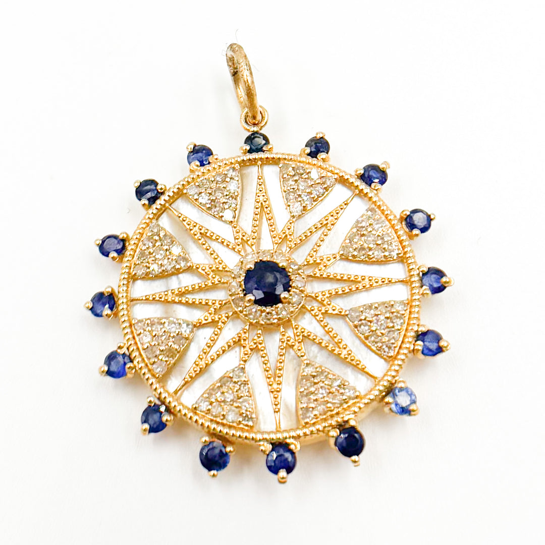 Buy Now 14K Gold Round Pendant