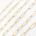Load image into Gallery viewer, 768LGF. 14K Gold-Filled Twisted Paperclip Chain
