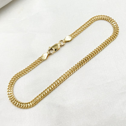 050HARWA1L136Bracelet. 14K Solid Gold Bismark Bracelet