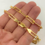 Load image into Gallery viewer, 351Necklace. 14K Gold-Filled Smooth Paperclip Finished Necklace
