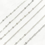 Load image into Gallery viewer, 1175OX. Oxidized Sterling Silver Flat Marina Chain
