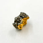 Load image into Gallery viewer, DC741. Diamond Sterling Silver Spacer Bead
