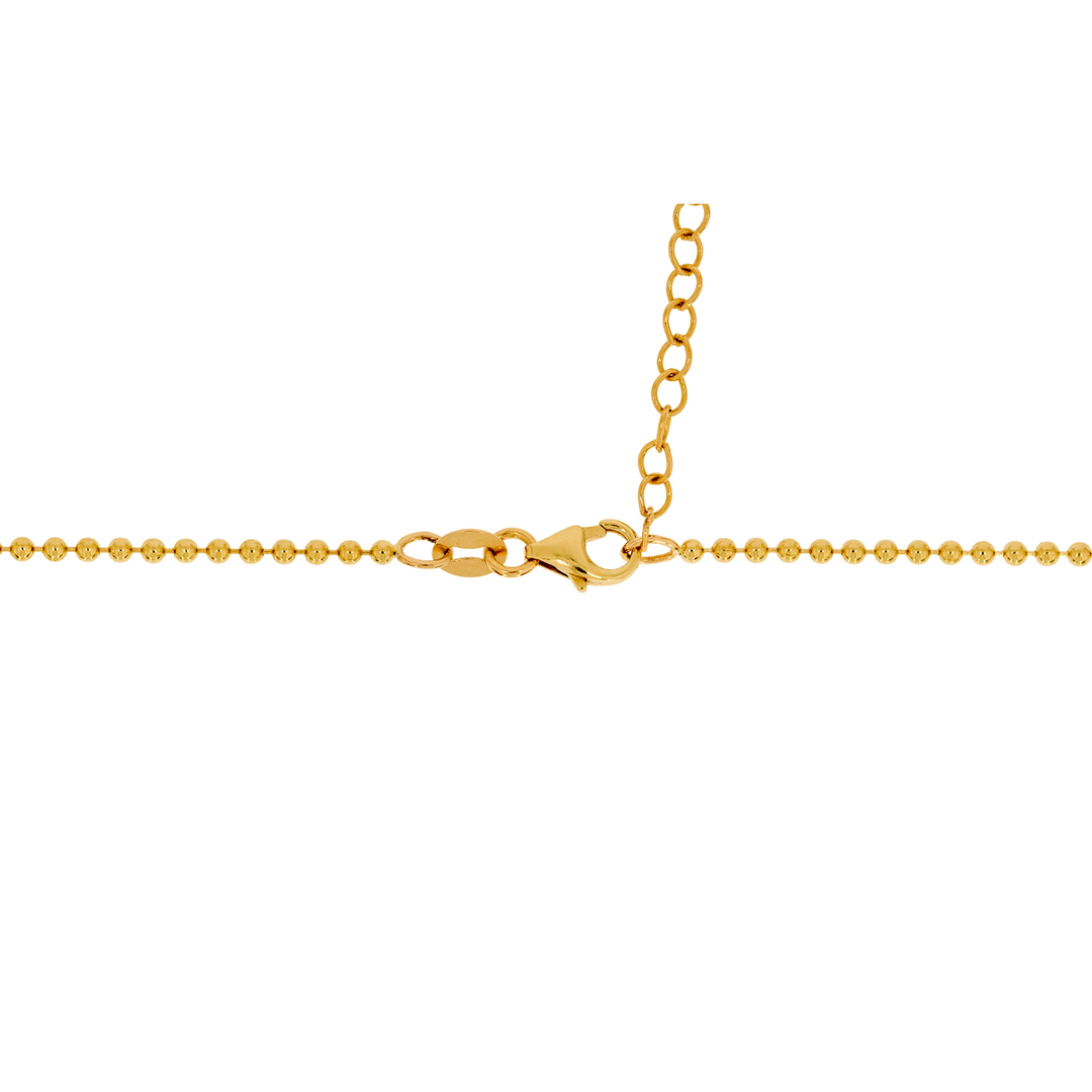 CN96312TQ5.14K Solid Gold Diamond and Gemstone Hearts Necklace