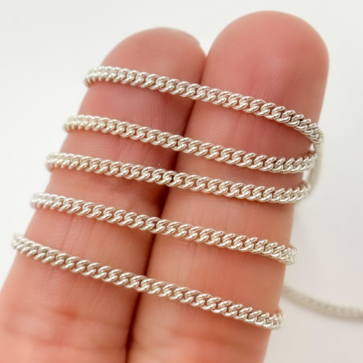 Shop Now Sterling Silver Curb Chain