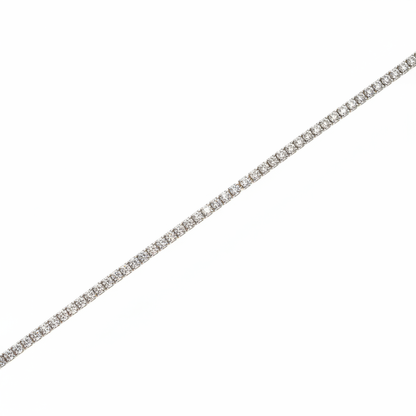 NFR71363. 14K Solid Gold Diamond Tennis Necklace