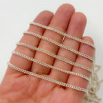 Load image into Gallery viewer, X18SS. Sterling Silver Curb Chain
