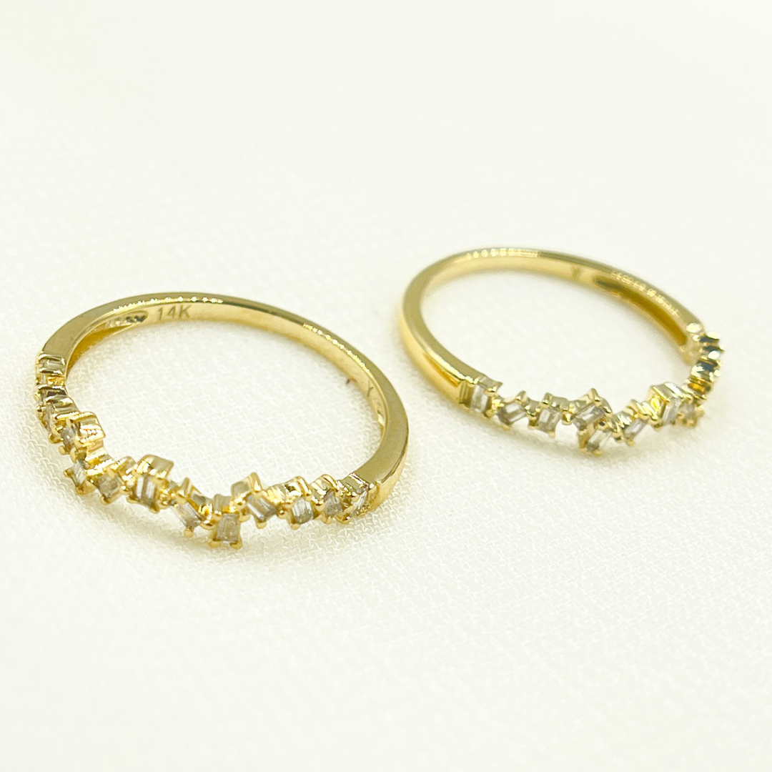 14K Gold Diamond Ring.  GDR107
