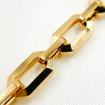 Load image into Gallery viewer, 2103035C1. 14K Solid Hollow Gold Diamond Cut Cable Link Chain
