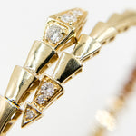 Load image into Gallery viewer, BNH68494. 14K Solid Gold Diamond Fancy Adjustable Bangle
