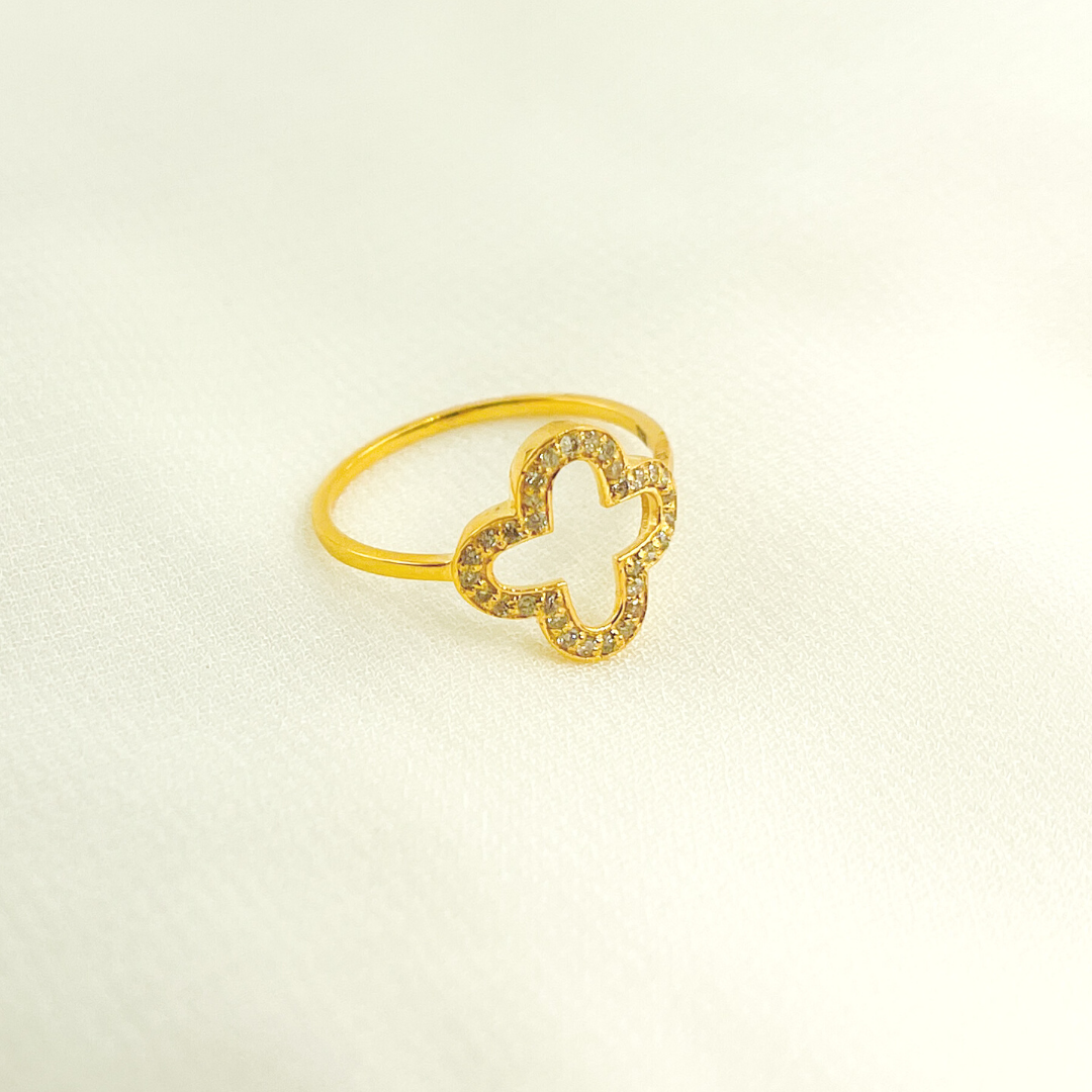 14K Solid Gold Diamond Ring. GDR33