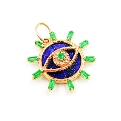 Shop Now Gold Evil Eye Pendant