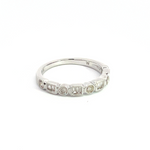 Load image into Gallery viewer, 14K Solid Gold Diamond Geometric Shapes Ring. RAE01196
