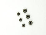 Load image into Gallery viewer, Black Rhodium Plated 925 Sterling Silver Laser Cut Beads.
