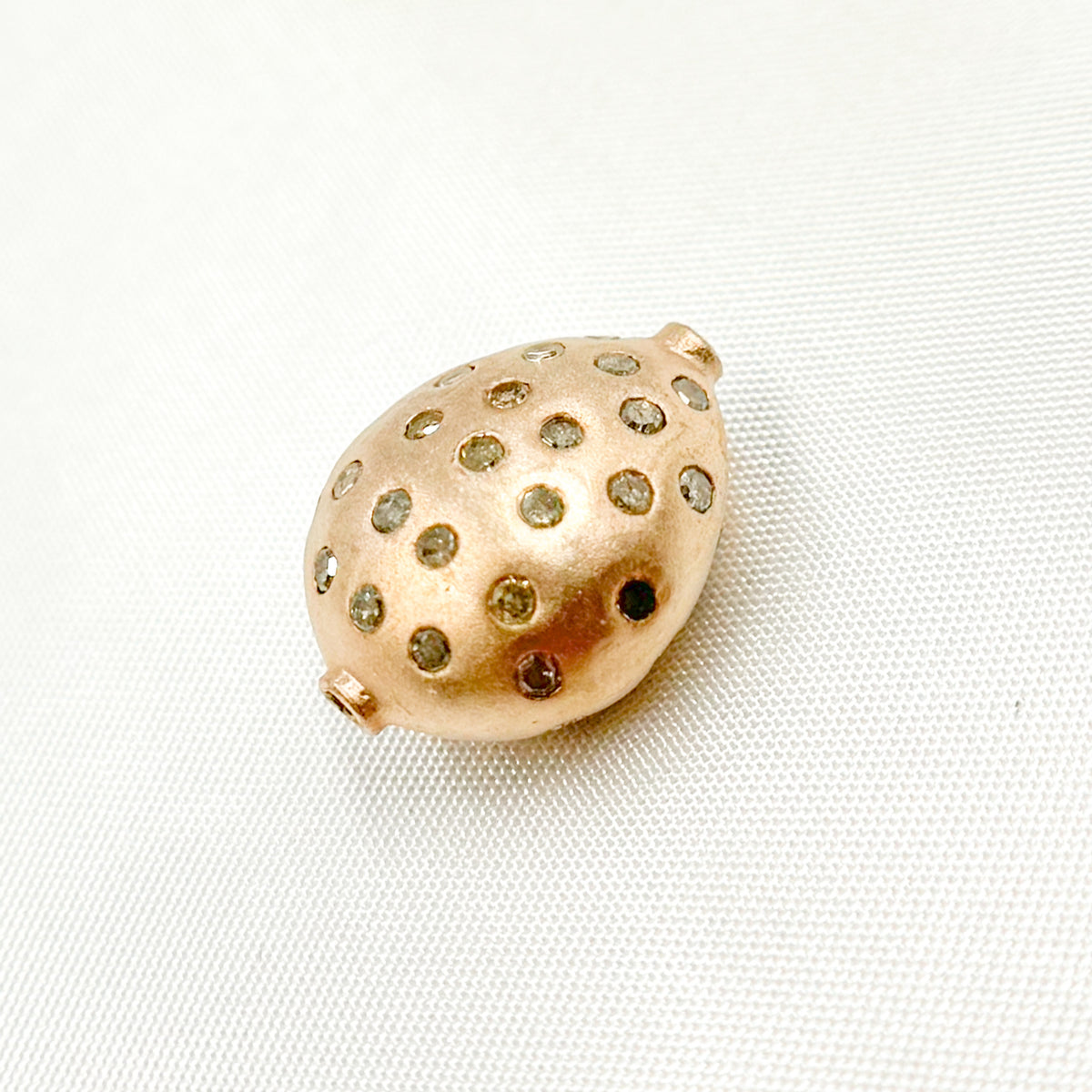 Sterling Silver Pear Shape Bead
