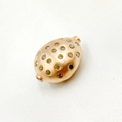 Sterling Silver Pear Shape Bead