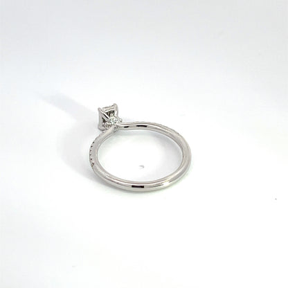 14K Solid Gold Diamond Ring.