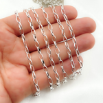 Load image into Gallery viewer, V21SS. Sterling Silver Smooth Oval Link Chain
