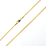 Load image into Gallery viewer, 100KV0934000. 14k Solid Yellow Gold Venetian Box Link Necklace