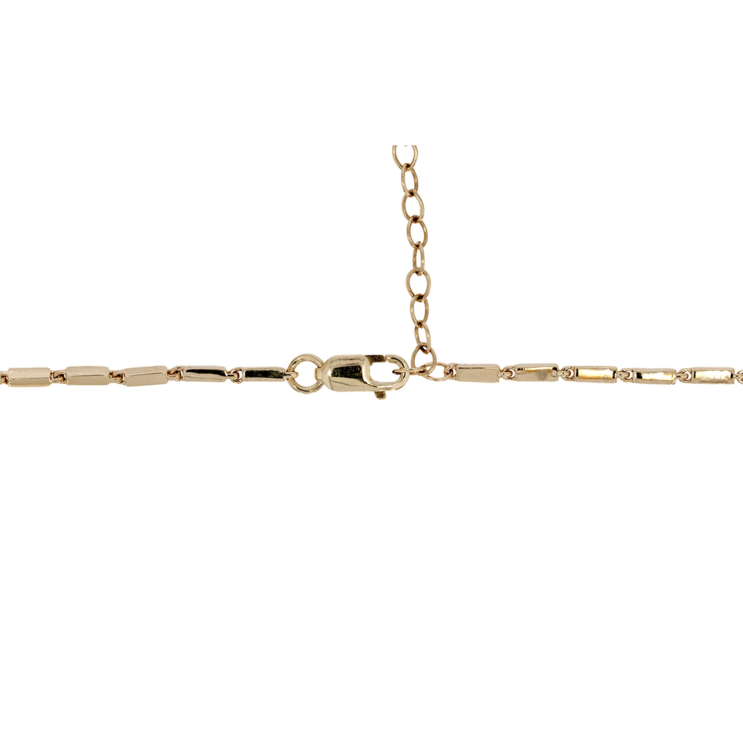 NFR72690. 14K Solid Gold Diamond Necklace