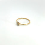 Load image into Gallery viewer, 14K Solid Gold Diamond Square Ring. RFD16963
