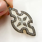 Load image into Gallery viewer, DP412A. Diamond Sterling Silver Cross Enamel Pendant
