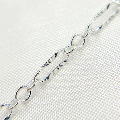 Diamond Cut Marina Link Chain