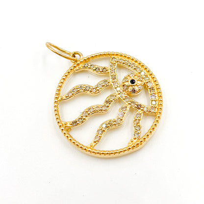 Shop Now 14K Gold Evil Eye Pendant