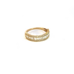 Load image into Gallery viewer, 14k Solid Gold Baguette Diamond Ring. RFL17472
