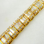 Load image into Gallery viewer, 14k Solid Gold Diamond Tennis Bracelet. BFT60553
