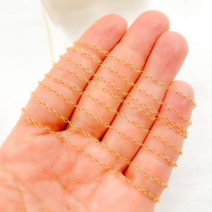 Shop Now 14k Gold-Filled Smooth Cable Chains