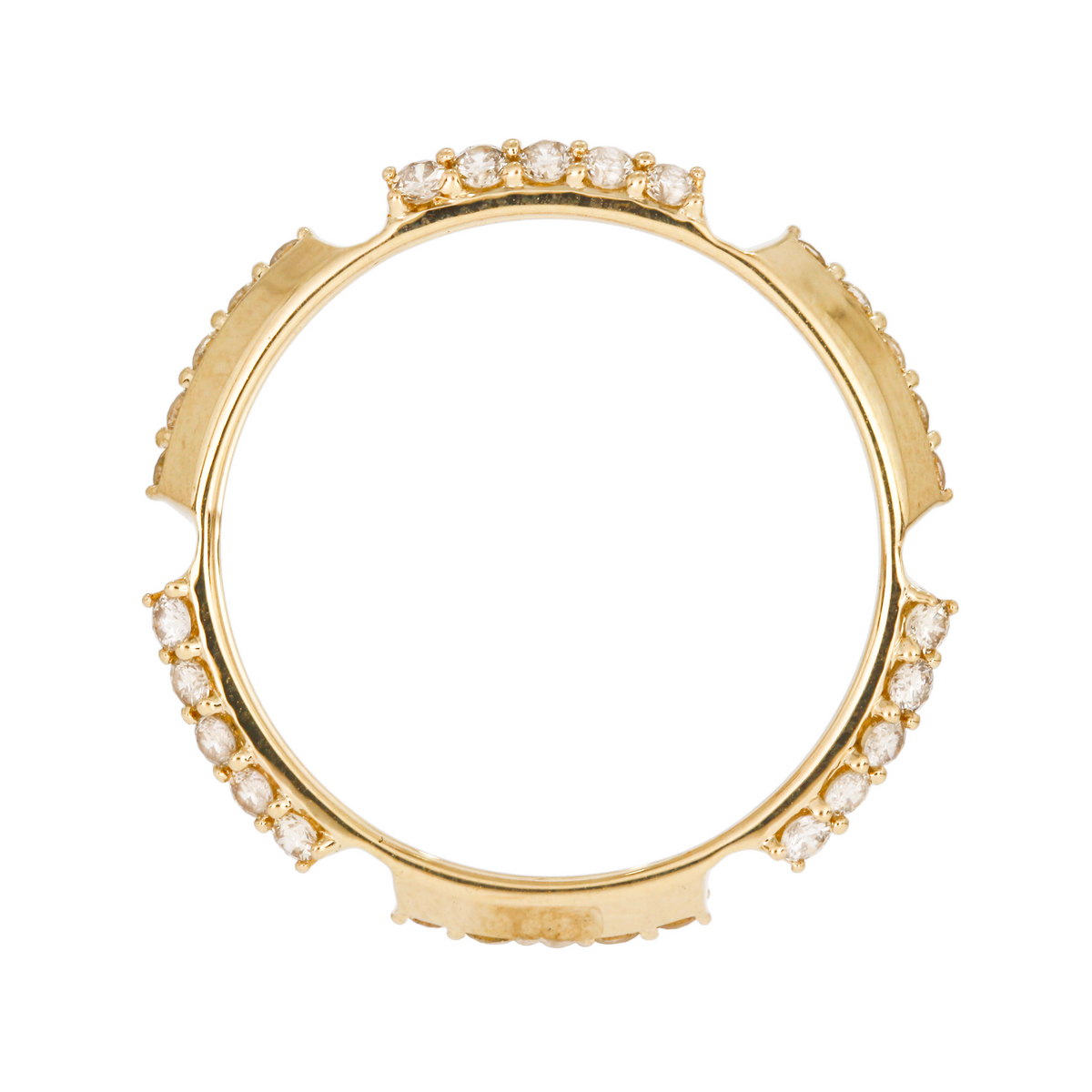 RAG01825. 14K Solid Gold Diamond Ring