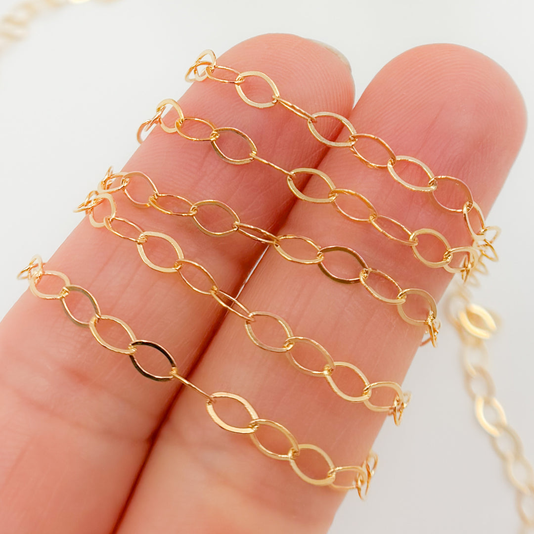 1091FGF. 14k Gold Filled Oval Link Chain