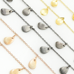 Load image into Gallery viewer, 303PS. Sterling Silver Drop Dangle Wire Chain
