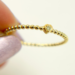 Load image into Gallery viewer, RFA17546. 14K Solid Gold Heart Diamond Ring
