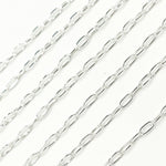 Load image into Gallery viewer, Y137SS. Sterling Silver Paperclip Chain
